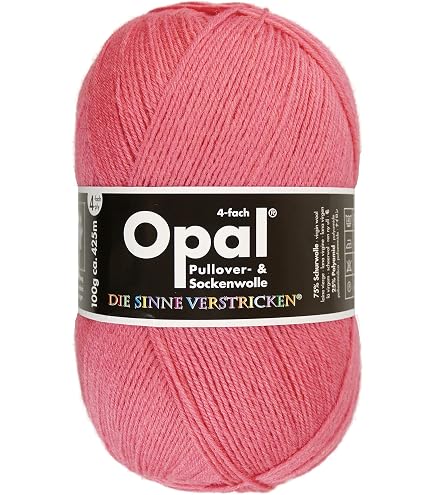 Amazon | 毛糸 ソックヤーン Opal オパール 単色 6ply（6本撚り